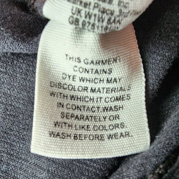 Free People We The Free Womens 29 Pants Corduroy Flared Black Raw Hem High Rise - Picture 9 of 9